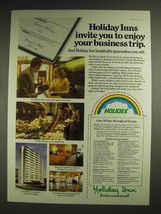 1978 Holiday Inn Motel Ad - Enjoy Your Business Trip - £13.88 GBP