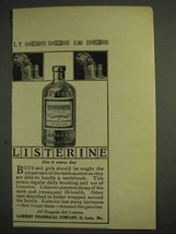 1914 Lambert Listerine Antiseptic Mouth-Wash Ad - Every Day - £14.78 GBP
