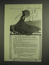 1917 Standard Oil Company Nujol for Constipation Ad - Your Vanity Doesn&#39;t Go Far - £14.78 GBP