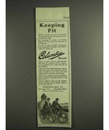 1917 Columbia Bicycle Ad - Keeping Fit - £14.55 GBP