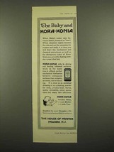 1918 Mennen Kora-Konia Powder Ad - The Baby - $18.49