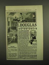 1918 W.L. Douglas Shoe Ad - The Boy Who Pegged Shoes - £14.62 GBP