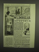 1918 W.L. Douglas Shoe Ad - Holds Its Shape - £14.86 GBP
