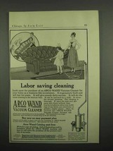 1918 Arco Wand Vacuum Cleaner Ad - Labor Saving - $18.49