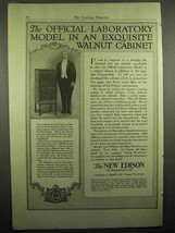1918 Edison Official Laboratory Model Phonograph Ad - £14.55 GBP