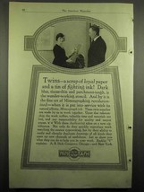 1918 Mimeograph Ad - Twins, Paper and Fighting Ink - £14.44 GBP