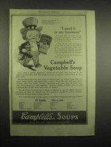 1918 Campbell's Vegetable Soup Ad - I Need It - $18.49