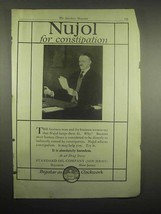 1918 Standard Oil Company Nujol Ad - Constipation - £14.78 GBP