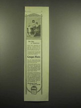 1918 Grape-Nuts Cereal Ad - The Man of Tomorrow - $18.49