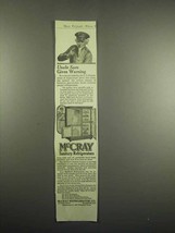 1918 McCray Sanitary Refrigerator Ad - Uncle Sam - £14.53 GBP