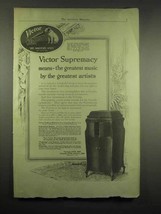 1917 Victor Victrola Phonograph Ad - Greatest Artists - £14.53 GBP