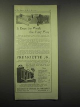 1917 Kodak Premoette Jr. Camera Ad - The Easy Way - $18.49