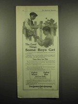 1917 Quaker Puffed Wheat, Rice Cereal Ad - Boys Get - £14.72 GBP