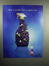 2001 Windex Cleaner Ad - Smells Best on Glass, Too - £14.78 GBP