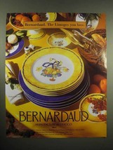 1998 Bernardaud China Ad - The Limoges You Love - £14.50 GBP