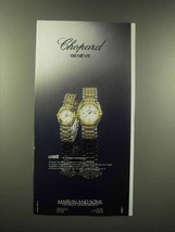 1988 Chopard Gstaad Watch Ad - Timeless Masterpiece - £14.82 GBP