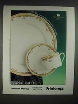 1988 Bernardaud Victoire China Ad - Name for Limoges - £14.50 GBP