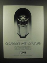 1989 Hoya Crystal Ad - A Present With a Future - £14.77 GBP