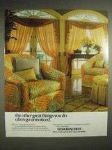 1988 Schumacher Fabrics, Carpet Ad - Great Things - £14.73 GBP