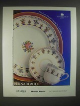1988 Bernardaud Chateaubriand China Ad - Limoges - £14.53 GBP