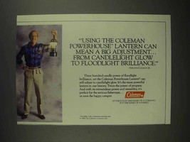 1987 Coleman Powerhouse Lantern Ad - Big Adjustment - $18.49