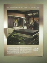 1986 Lane Monreale Bedwall Bed Ad - Stylish Spacemaker - £14.78 GBP