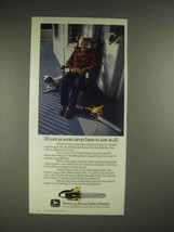 1980 John Deere Chainsaw Ad - As Soon Never Have To - $18.49