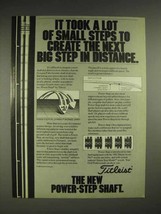 1980 Titleist Power-step Shaft Ad - Next Big Step - £14.53 GBP