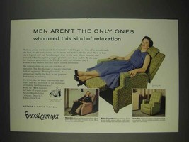 1955 BarcaLounger Model 520 Modern Chair Ad - $18.49