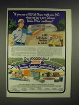 1977 Coleman Deluxe RV Air Conditioner Ad - $18.49