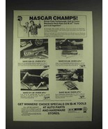 1977 S-K tools Ad - NASCAR Cale Yarborough, Herb Nab - £14.77 GBP