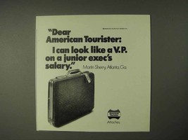 1975 American Tourister Attache Ad - Look Like a VP - £14.90 GBP