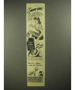 1942 Kleenex Tissues, Delsey Toilet Paper Ad - Girl - £14.73 GBP