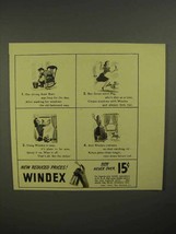 1941 Windex Cleaner Ad - Our Strong Aunt Kate - £14.49 GBP