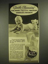 1940 Scott Tissue Waldorf Toilet Paper Ad - Gentle Cleansing - $18.49