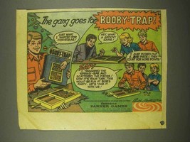 1969 Parker Brothers Booby-Trap Game Ad - The Gang - £14.86 GBP