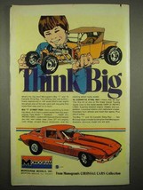 1976 Monogram Big T, &#39;65 Corvette Sting Ray Model Ad - £14.81 GBP