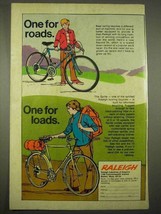 1973 Raleigh Record 24, Sprite Bicycle Ad - For Roads - £14.78 GBP