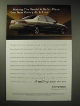 1997 Toyota Camry Ad - Making World a Safer Place - $18.49