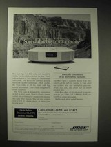 1997 Bose Wave Radio Ad - Sound This Big? - £14.72 GBP