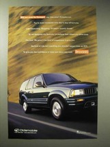1997 Oldsmobile Bravada Ad - Cross the Serengeti? - £14.54 GBP