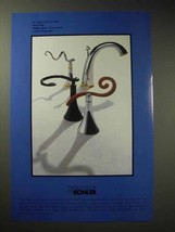 1997 Kohler Faucet Ad - Kenji Toma, Reduce Speed - $18.49
