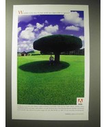 1998 Adobe Software Ad - Work Impossible to Ignore - £14.55 GBP
