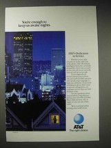 1988 AT&amp;T Telephone Ad - Keep Us Awake At Nights - $18.49