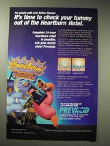 2000 TAP Pharmaceuticals Prevacid Ad - Heartburn Hotel - $18.49