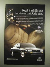 1995 Buick Regal Car Ad - Like Easy Chair Only Faster - £14.44 GBP