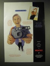 1997 Pentax IQZoom 160 Camera Ad - £14.53 GBP