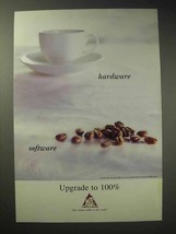 1998 Cafe de Columbia Coffee Ad - Hardware Software - $18.49