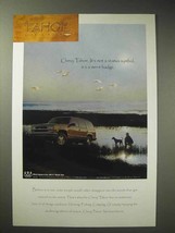 1998 Chevy Tahoe Ad - Not a Status Symbol, Merit Badge - £14.82 GBP