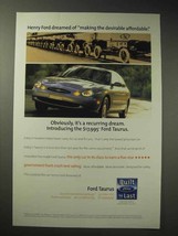 1999 Ford Taurus LX Car Ad - Desirable Affordable - £14.48 GBP